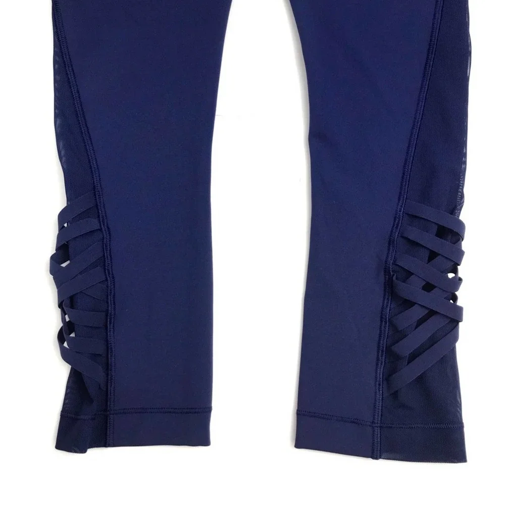 NWOT RARE Lululemon Minimalist Crop Legging Hero Blue - Picture 7 of 10